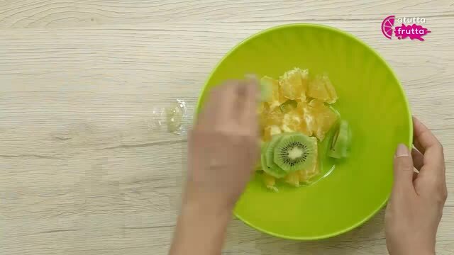 Frullato post workout a base di arancia e kiwi #atuttafrutta