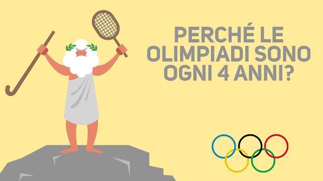 Perché le olimpiadi sono ogni 4 anni?