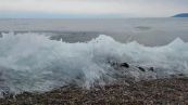 Le onde di ghiaccio del lago Baikal