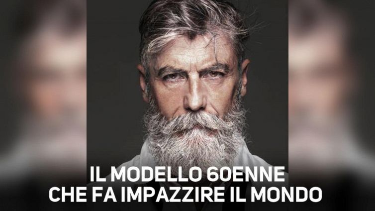 L'hipster francese che a 60 anni diventa modello