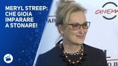 Meryl Streep incanta Roma: 'Amo tutti'