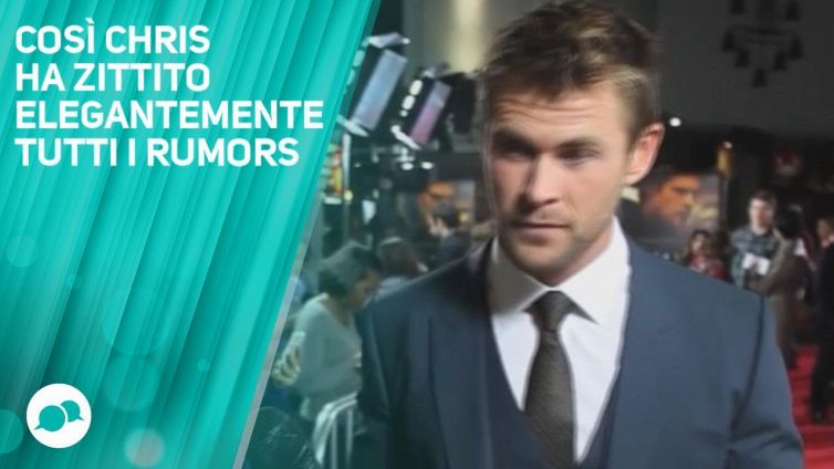 Chris Hemsworth non è single, fatevene una ragione