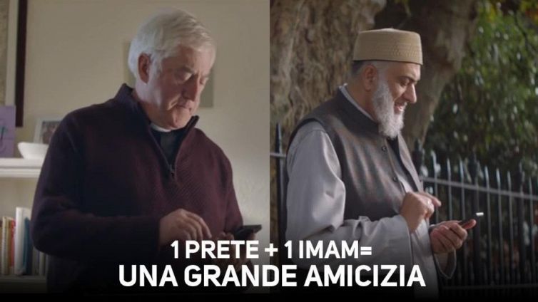 C'erano una volta un prete e un imam in uno spot Amazon