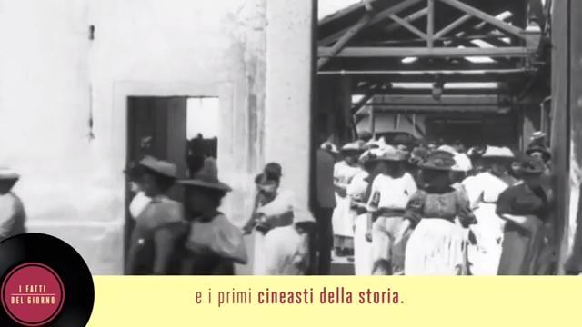 13 Febbraio: I fratelli Lumiere inventano il cinematografo