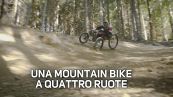 Una mountain bike a 4 ruote per uno sportivo speciale