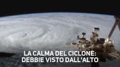 Spettacolari immagini:il ciclone Debbie visto dall'alto