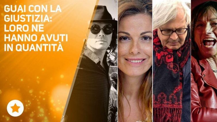 Tra querele e tribunali, i vip più ribelli sono loro