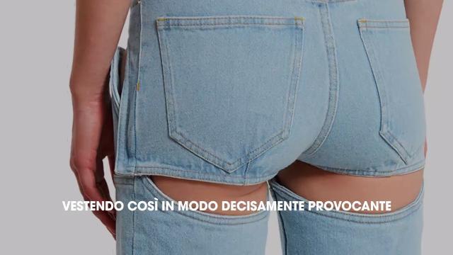 Il nuovo trend: jeans che diventano shorts