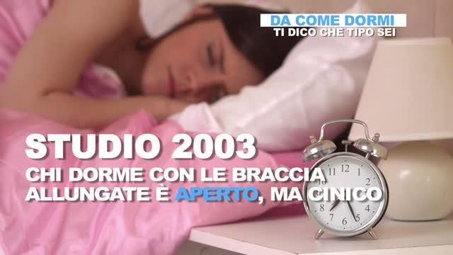 Dimmi come dormi e ti dirò chi sei