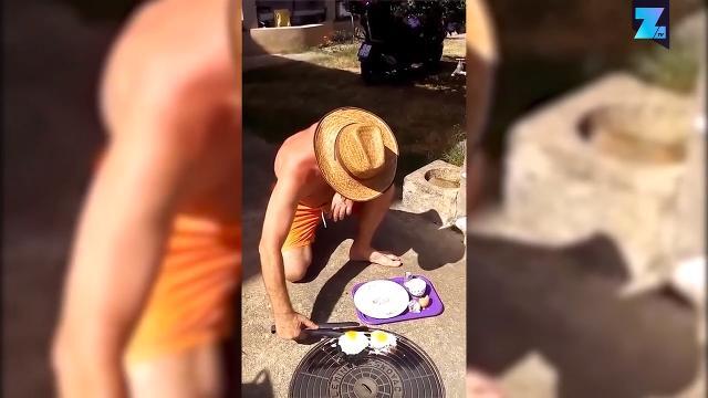 Fa caldo e hai voglia di uova? C'è il tombino!