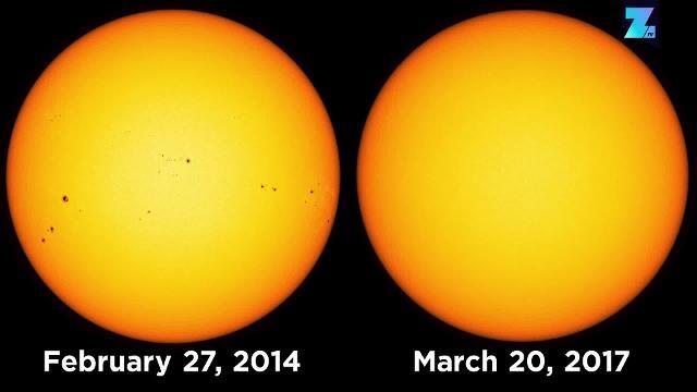 Le macchie solari che preoccupano la NASA