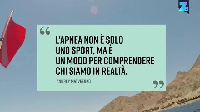 Immersione in apnea: il campione mondiale è lui