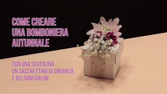 Bomboniera invitati con organza e sancarlini #matrimoniofaidate
