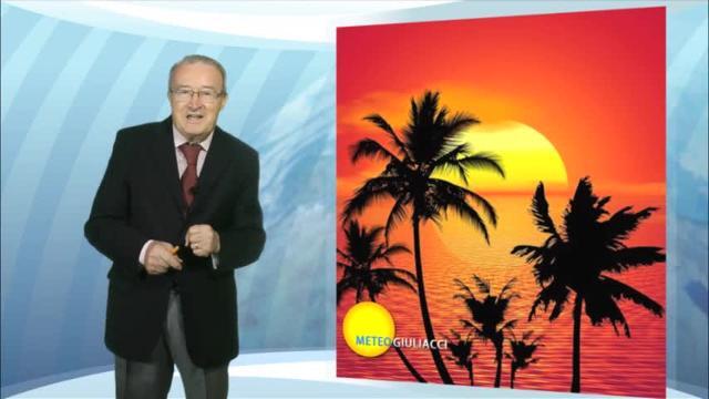 Il sole al tramonto in realtà non c’è