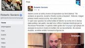 Saviano insegna l'educazione civica a Salvini