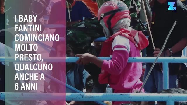 Così i baby fantini mantengono le proprie famiglie