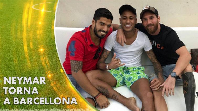 Neymar torna al Barcellona. Ma non se n'era andato?