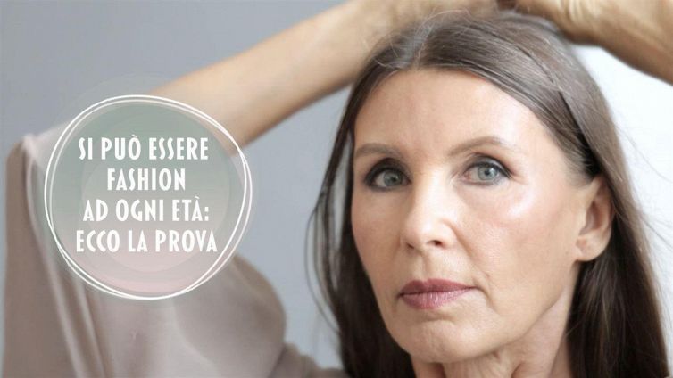 Io, modella a 60 anni