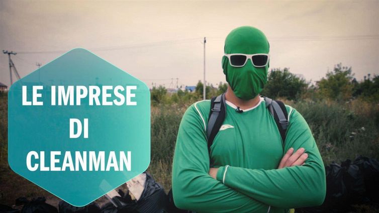 Cleanman: il supereroe che si batte per il verde