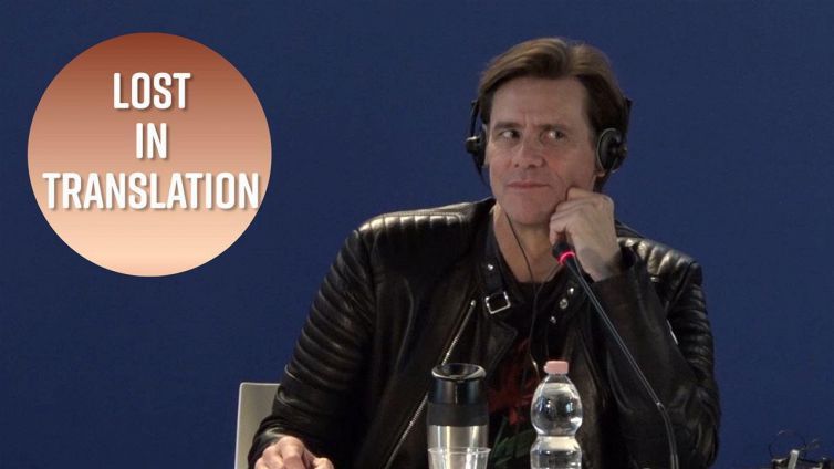 Jim Carrey mattatore... di conferenze stampa!