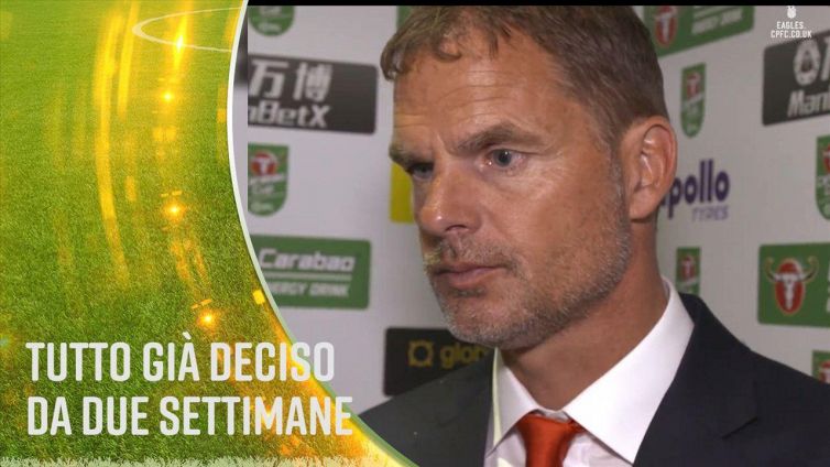 Frank de Boer licenziato... ancora?!