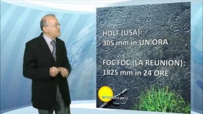 Quali sono le piogge più intense di sempre?