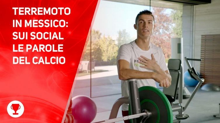 La solidarietà al Messico arriva anche dal calcio