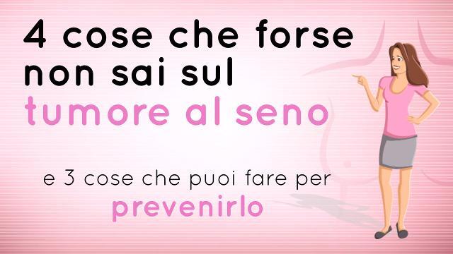 4 cose che forse non sai sul tumore al seno