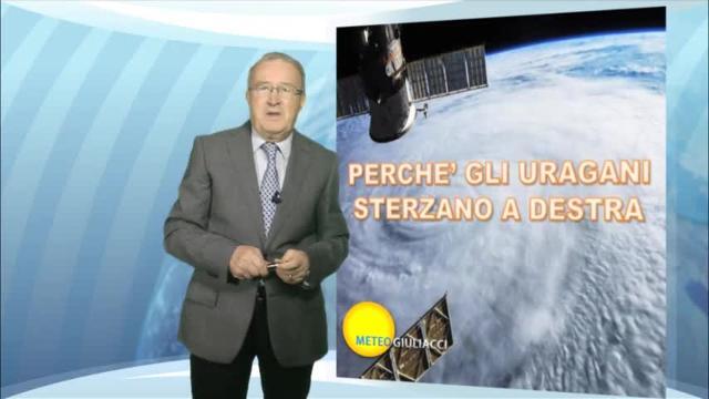 Perché gli uragani sterzano a destra