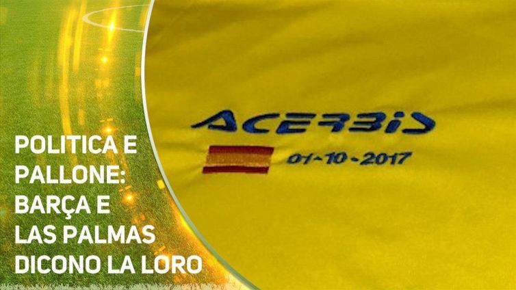 Las Palmas e Bracellona: tensioni anche nel calcio