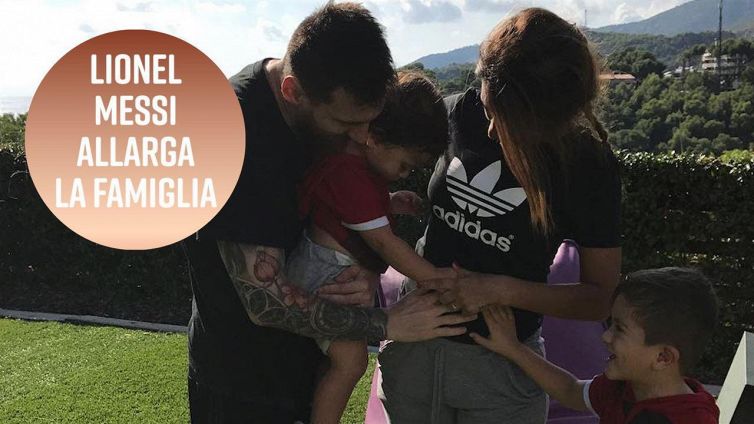 Terzo figlio in arrivo per Messi