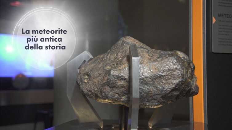 Vuoi toccare la meteorite più antica al mondo?