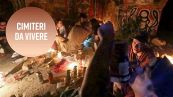 Ognuno ha il suo modo di celebrare i defunti...