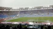 Nubifragio sullo stadio Olimpico, rinviata Lazio-Udinese