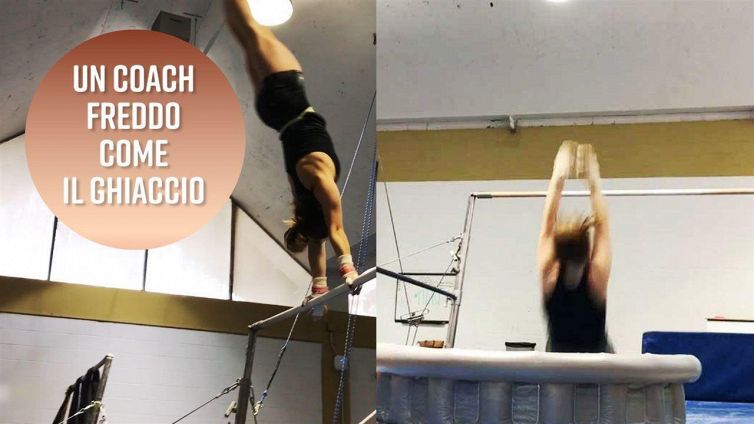 Il più 'gelido' esercizio di ginnastica