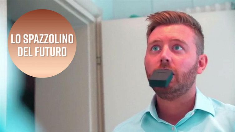 Lavarsi i denti in 3 secondi è possibile con lo spazzolino del futuro