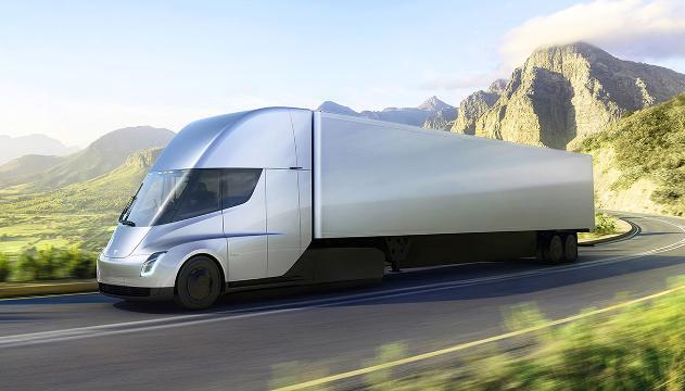 Semi, il nuovo camion elettrico della Tesla