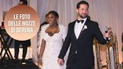 Le inedite nozze milionarie di Serena Williams