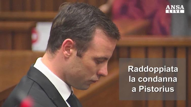 Raddoppiata la condanna a Pistorius