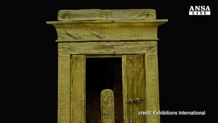 I tesori di Tutankhamon in tour nel 2018