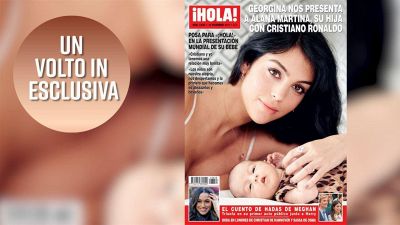 Ecco il viso della figlia di Cristiano Ronaldo