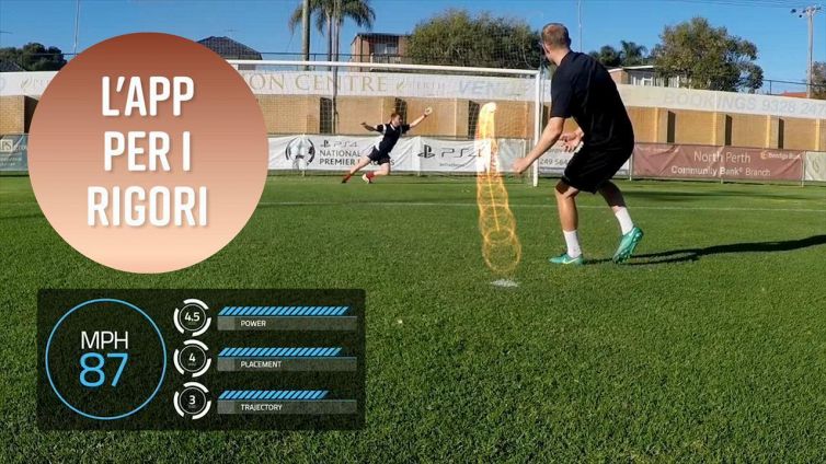 Arriva l'app per imparare a calciare i rigori