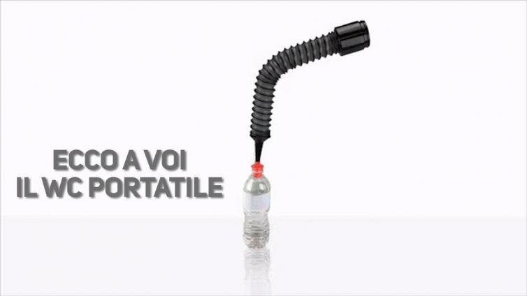 Prima di uscire di casa non dimenticare il 'tubo pipì'