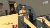 Papa Francesco parte per Cile e Peru'