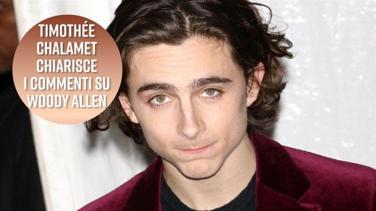 Timothée Chalamet fa la cosa giusta