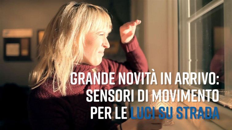 Luci stradali: al via i test per i sensori di movimento