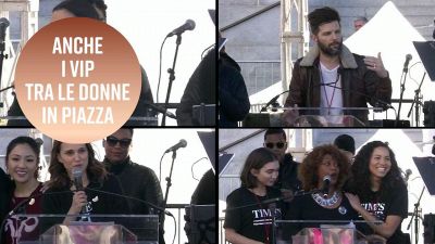 Donne in piazza: il 2018 inizia in rosa