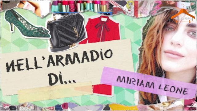 Nell'armadio di Miriam Leone