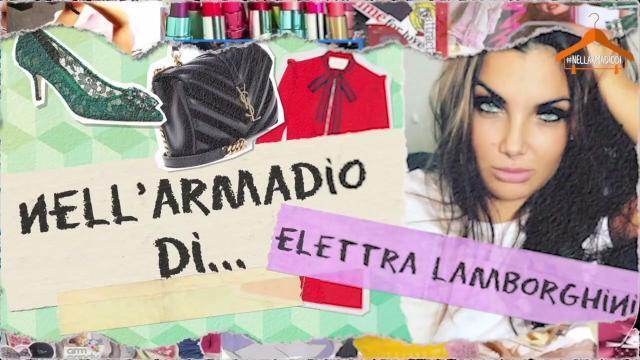 Nell'armadio di Elettra Lamborghini