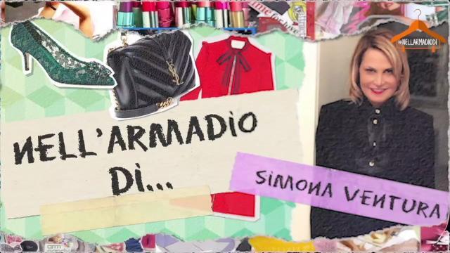 Nell'armadio di Simona Ventura